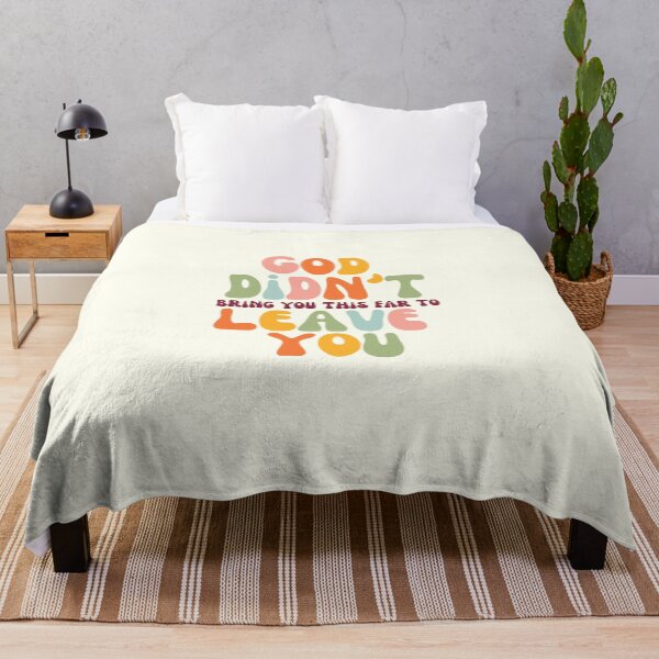 Item preview, God didn't bring you this far to leave you designed and sold by ohappidayz.