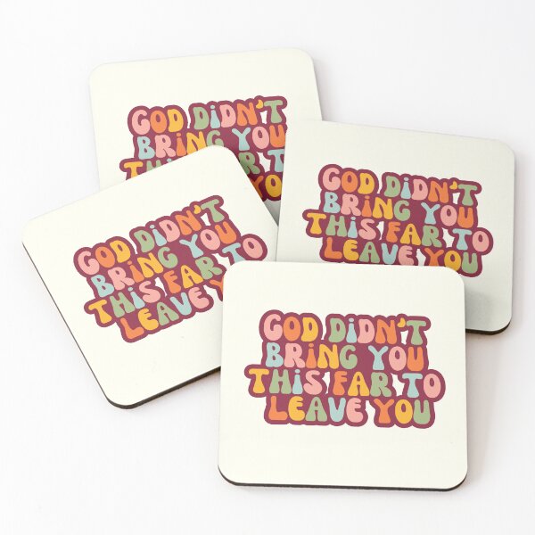 Item preview, God didnt bring you this far to leave you designed and sold by ohappidayz.