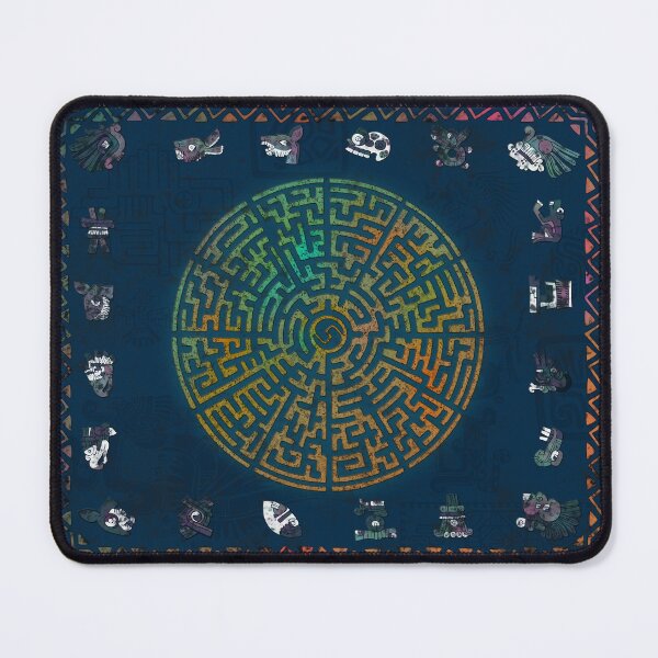 Item preview, Golden Maze of Aztlan - Aztec Days designed and sold by kernowerno.