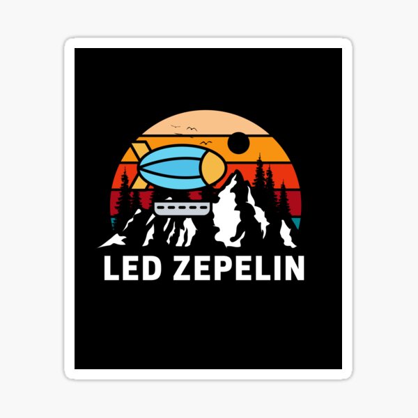 Led Zepelin Classic T-Shirt Sticker