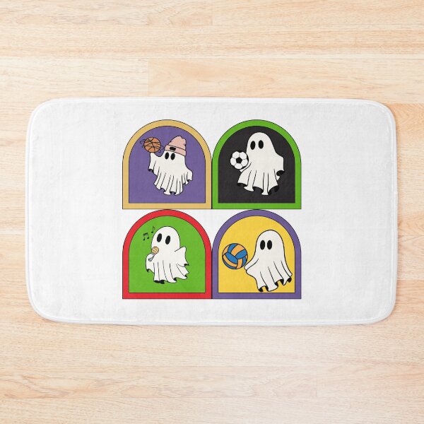 Item preview,  Retro ghost on the move, cute ghosts hobbies designed and sold by BritishDelights.