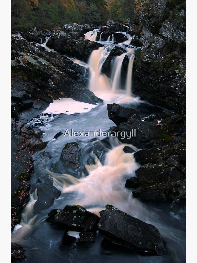Rogie Falls by Alexanderargyll