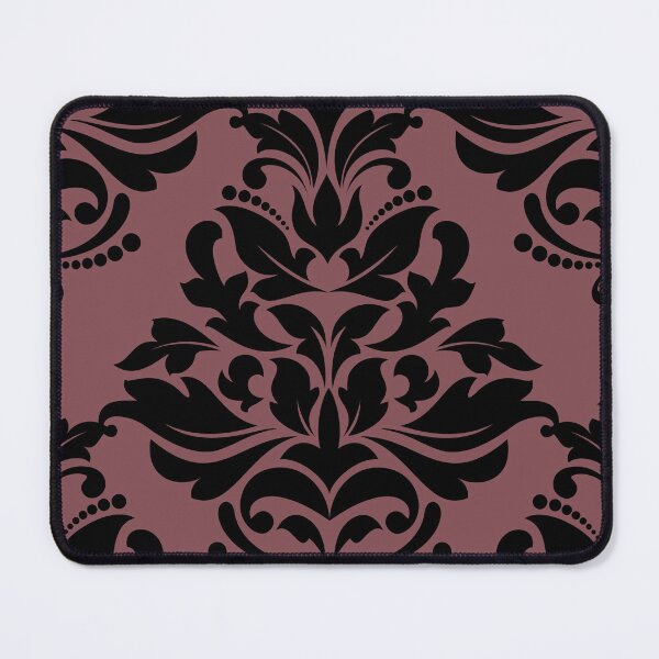 Item preview, Large Dusty Rose Damask 1 designed and sold by Pixels2Patterns.