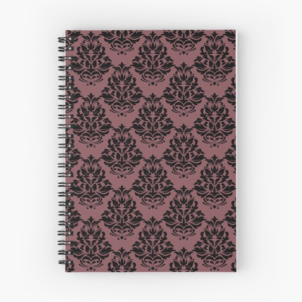 Item preview, Small Dusty Rose Damask 1 designed and sold by Pixels2Patterns.