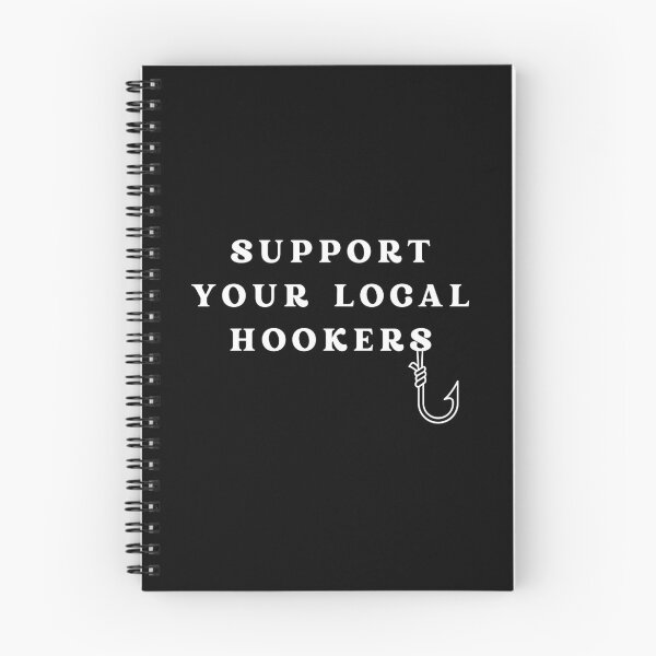 Item preview, Support your local hookers (Fishermen) designed and sold by creativerooney.