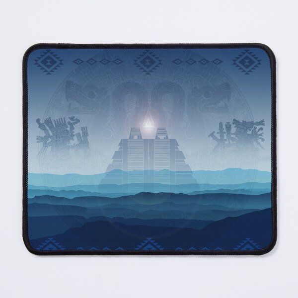 Item preview, Ghosts of Tenochtitlan - Aztec Art designed and sold by kernowerno.