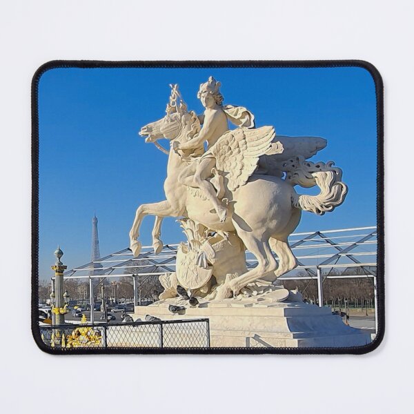 Item preview, Place de la Concorde. Statue équestre à l'entrée du Jardin des Tuileries designed and sold by Tereza Pilar Art.