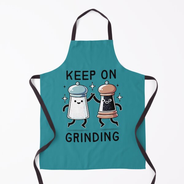Item preview, Keep On Grinding: Salt & Pepper Duo designed and sold by 1BPDesigns.