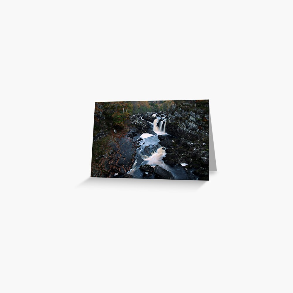 Rogie falls 2 Greeting Card