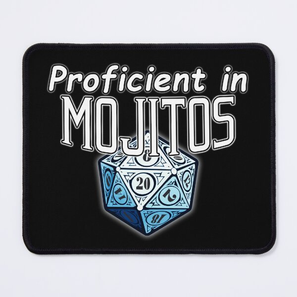 Item preview, Proficient in Mojitos designed and sold by GammarayPrints.