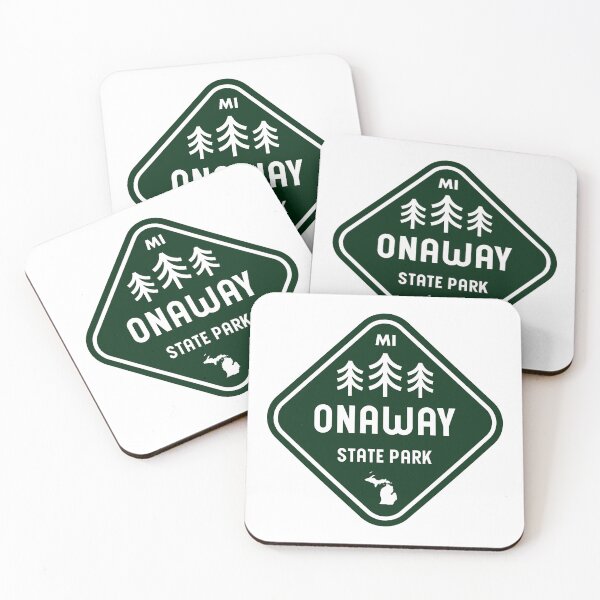 Item preview, Onaway State Park Michigan Rhombus designed and sold by bivenart.