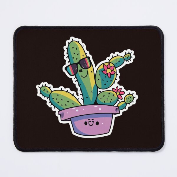 Item preview, cute vibing opuntia designed and sold by TranquilTrinket.