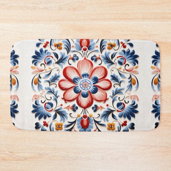 Item preview, Norwegian Rosemaling Vibrant Floral Art with a Rich Heritage designed and sold by R31bN.