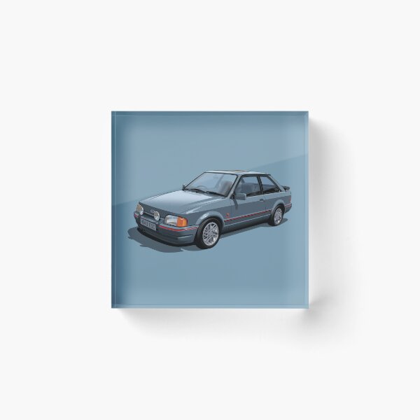 Item preview, Ford Escort XR3i Mk4 in mercury grey designed and sold by candc-retro.