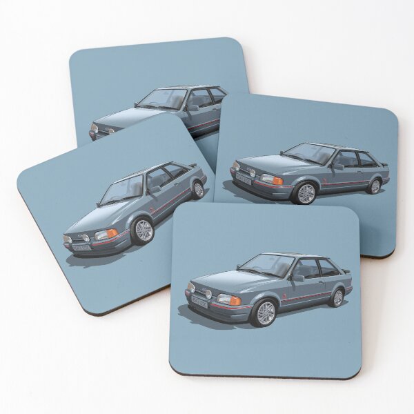Item preview, Ford Escort XR3i Mk4 in mercury grey designed and sold by candc-retro.