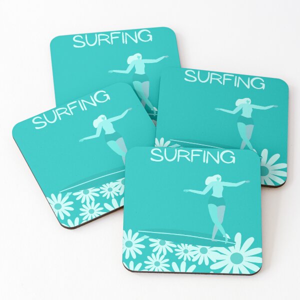 Item preview, Gone Surfing - Surf Girl Ocean Vibes designed and sold by Shaka-Surf-Tees.