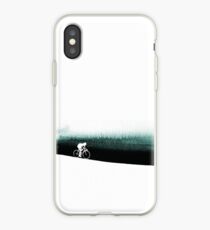 Watercolour cycling iPhone Case