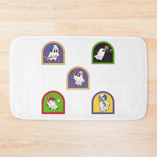 Item preview, Sporty Halloween retro ghosts designed and sold by BritishDelights.