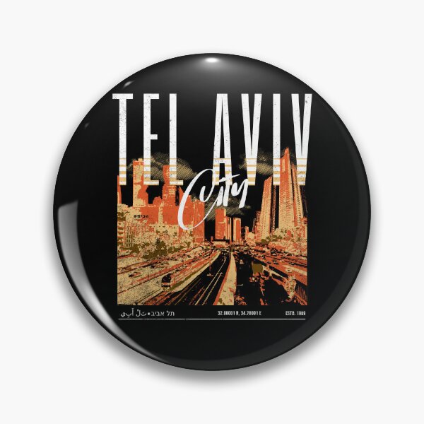 Item preview, Tel Aviv City - Israel designed and sold by Tee-Craftify.