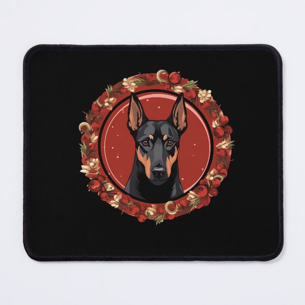 Item preview, Doberman Dog Xmas, Love Dogs designed and sold by Logiamerch.