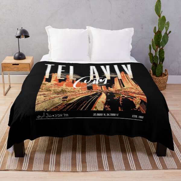 Item preview, Tel Aviv City - Israel designed and sold by Tee-Craftify.