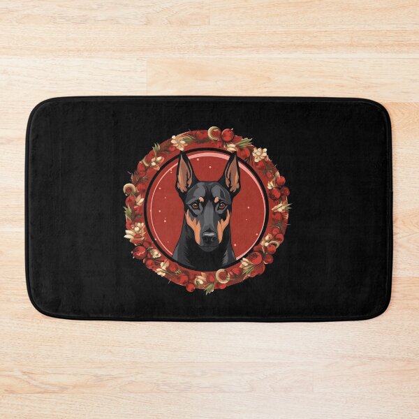 Item preview, Doberman Dog Xmas, Love Dogs designed and sold by Logiamerch.