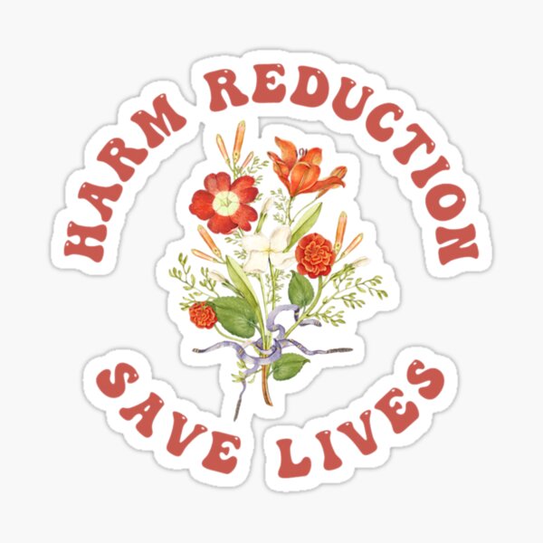 Item preview, Floral Vibe - Harm Reduction  designed and sold by florenceekavya.