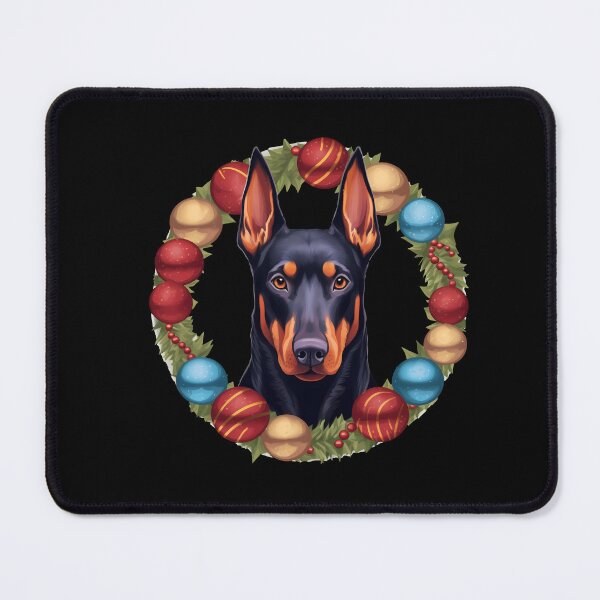 Item preview, Doberman Dog Xmas, Love Dogs designed and sold by Logiamerch.