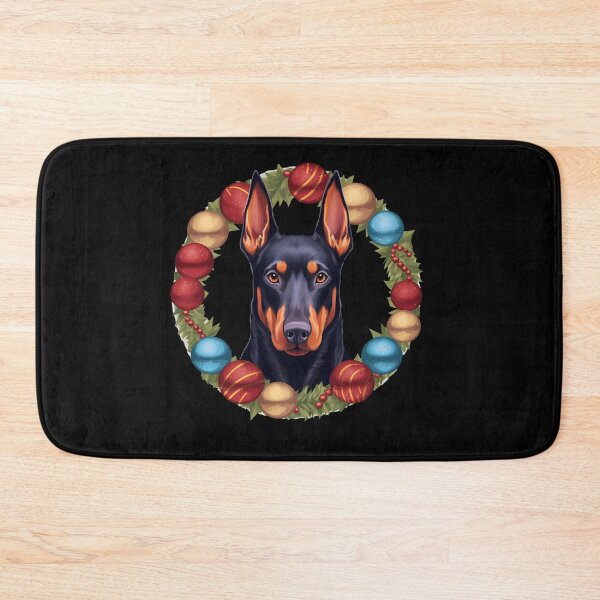 Item preview, Doberman Dog Xmas, Love Dogs designed and sold by Logiamerch.