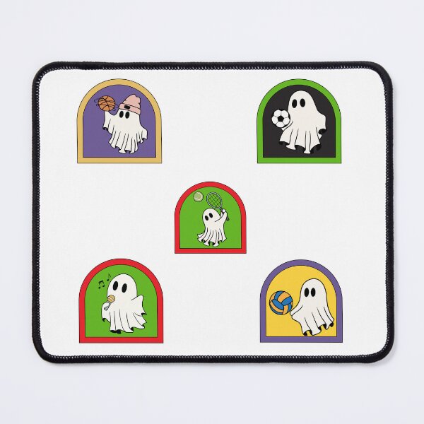 Item preview, Sporty Halloween retro ghosts designed and sold by BritishDelights.