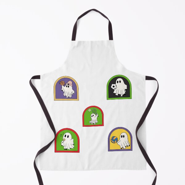 Item preview, Sporty Halloween retro ghosts designed and sold by BritishDelights.