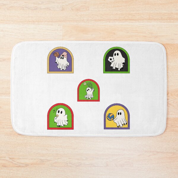 Item preview, Sporty Halloween retro ghosts designed and sold by BritishDelights.