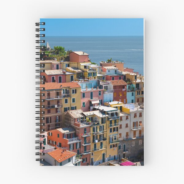 Item preview, View on the cliff town of Manarola, one of the colorful Cinque Terre on the Italian west coast designed and sold by Dolfilms.