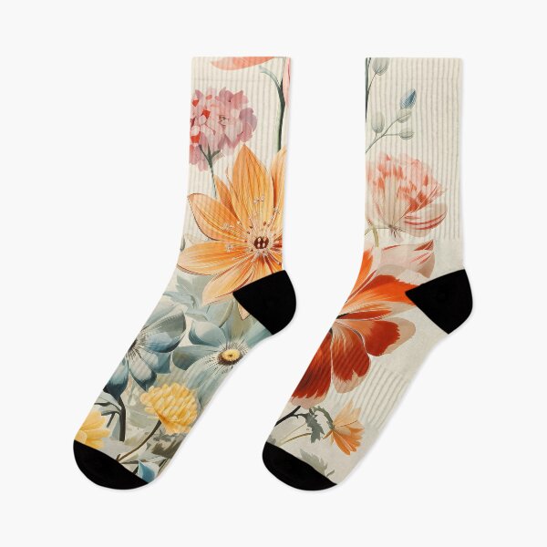 Artikelvorschau, Vintage-Blumendekor entworfen und verkauft von the99thstudio.