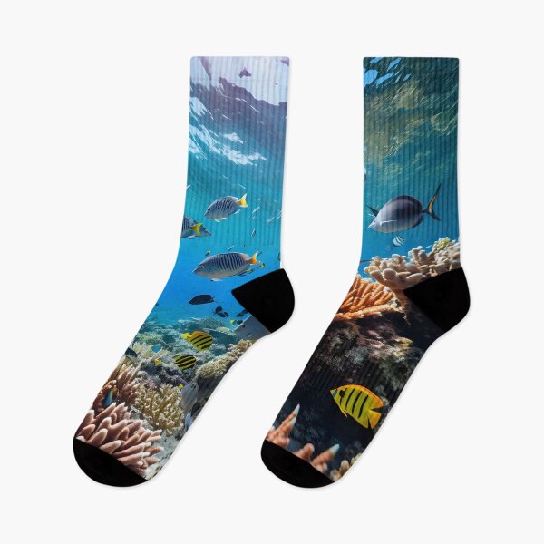 Item preview, A Rich Tapestry of Life on the Coral Reef designed and sold by aiartbay.