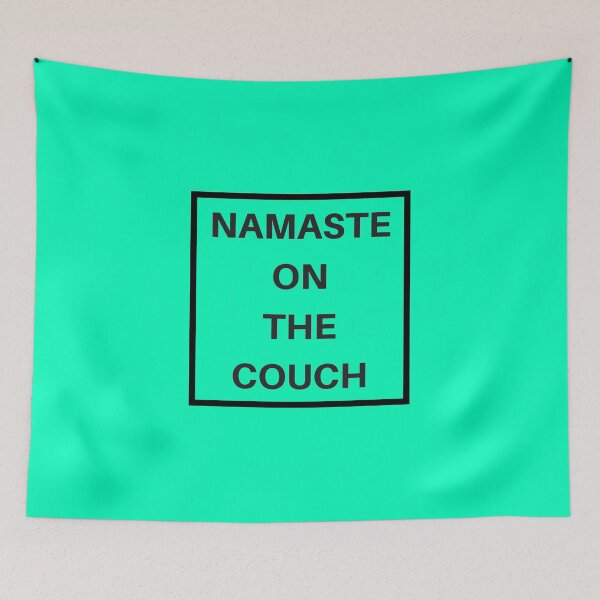 Item preview, namaste on the couch designed and sold by MallsD.