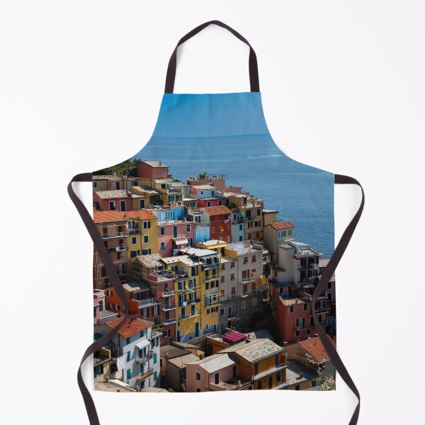 Item preview, View on the cliff town of Manarola, one of the colorful Cinque Terre on the Italian west coast designed and sold by Dolfilms.