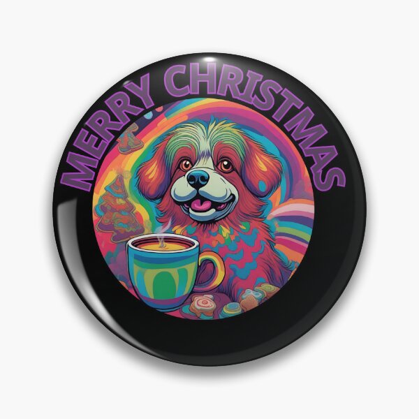 Item preview, Cozy Christmas Pup with Hot Cocoa designed and sold by ChicTrendz.