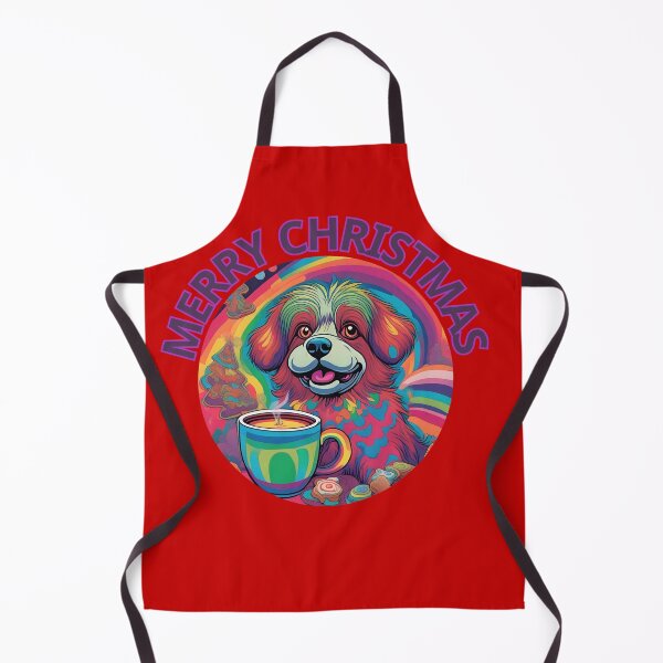 Item preview, Cozy Christmas Pup with Hot Cocoa designed and sold by ChicTrendz.