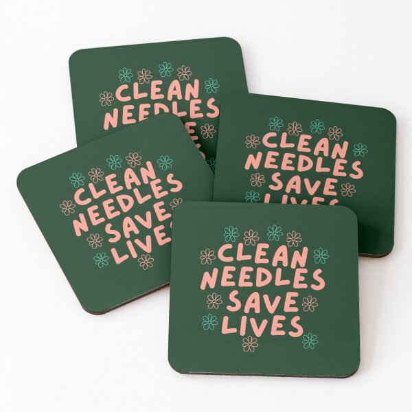 Item preview, Harm Reduction - Clean Needles Save Lives designed and sold by florenceekavya.