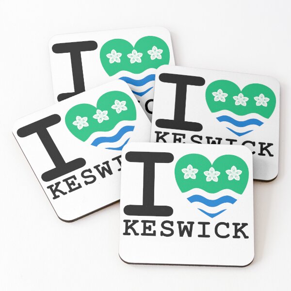 Item preview, I love Keswick - I heart Keswick - Cumbria Flag designed and sold by Cumbria Guru.