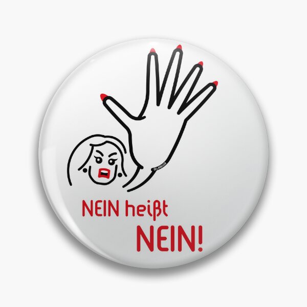 Item preview, Nein Heißt Nein! (Angry / 2C) designed and sold by Roderix.