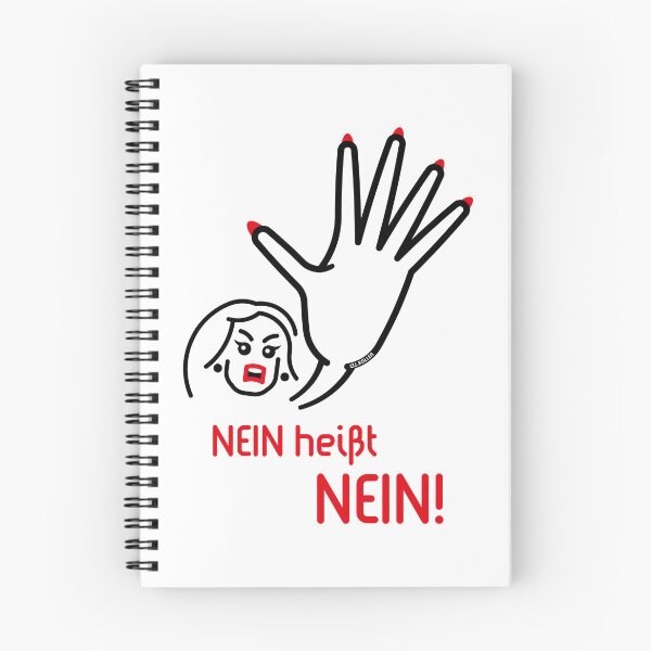 Item preview, Nein Heißt Nein! (Angry / 2C) designed and sold by Roderix.