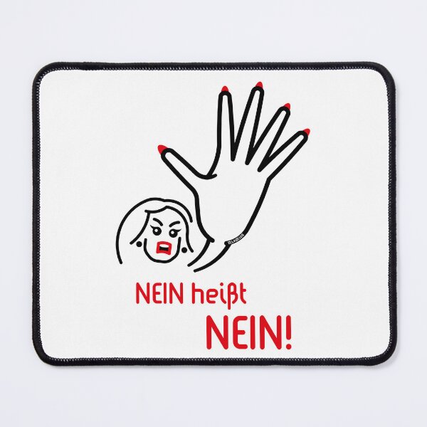 Item preview, Nein Heißt Nein! (Angry / 2C) designed and sold by Roderix.