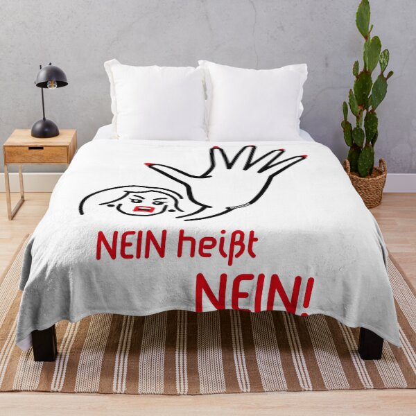 Item preview, Nein Heißt Nein! (Angry / 2C) designed and sold by Roderix.