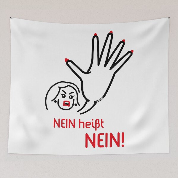 Artikelvorschau, Nein Heißt Nein! (Angry / 2C) entworfen und verkauft von Roderix.