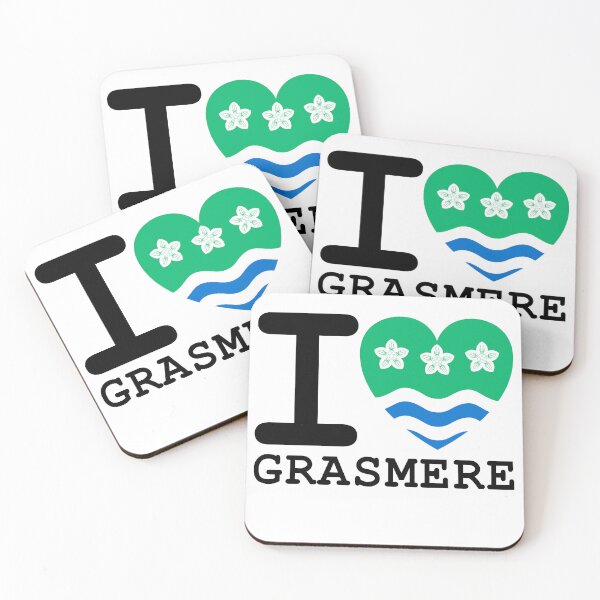Item preview, I love Grasmere - I heart Grasmere - Cumbria Flag designed and sold by Cumbria Guru.