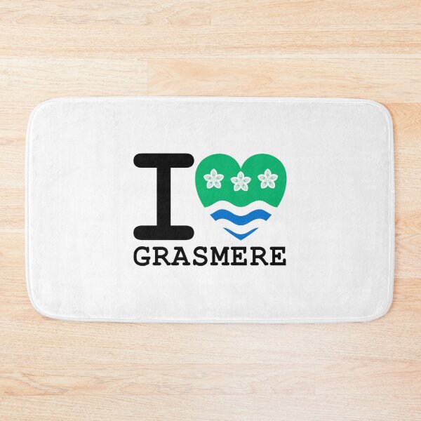 Item preview, I love Grasmere - I heart Grasmere - Cumbria Flag designed and sold by Cumbria Guru.