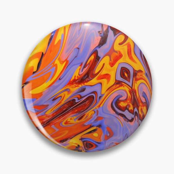 Item preview, orange psychedelic designed and sold by soulsurferart.