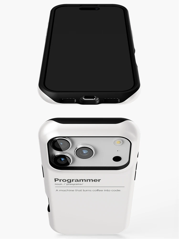 Thumbnail 3 of 4, iPhone Case, Programmer Definition. Software Developer. Funny Coding designed and sold by TeeMPrintz.
